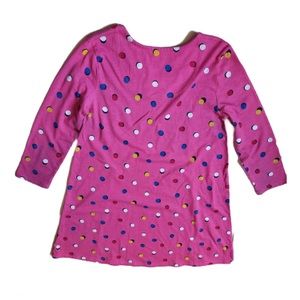 Pink Dress with Polka Dots